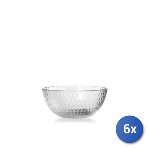 Coupelle verre opale - 6x,